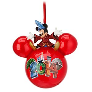 Sorcerer Mickey Mouse Ornament - Walt Disney World 2014