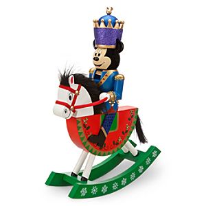 Mickey Mouse Nutcracker Rocking Horse Figure