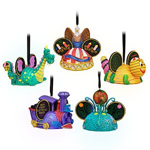 Main Street Electrical Parade Light-Up Ear Hat Ornament Set