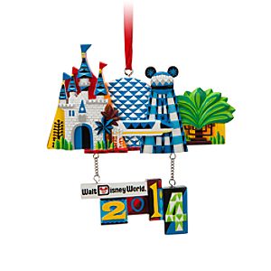 Walt Disney World Resort 2014 Dimensional Ornament