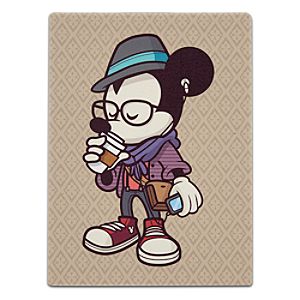 Mickey Mouse Hipster Mickey Giclée on Canvas - Gallery Wrapped - Miniature