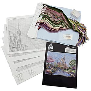 Cinderella Castle Deluxe Cross Stitch Set - Walt Disney World