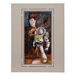Toy Story Buzz & Woody Deluxe Print by Darren Wilson