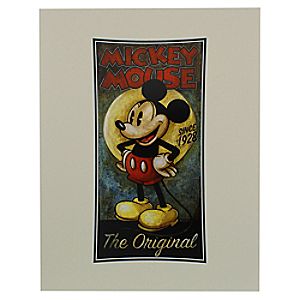 Mickey Mouse Pie Eyed Mickey The Original Deluxe Print by Darren Wilson