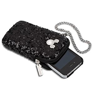 Mickey Mouse Icon Sequined Smartphone Case