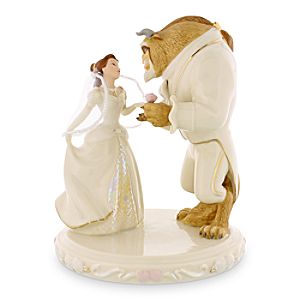 Beauty and the Beast Belles Wedding Dreams Figure by Lenox