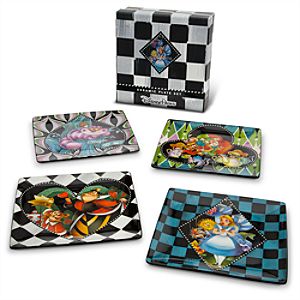 Alice in Wonderland Dessert Plate Set