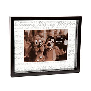 Disney Parks Frosted Glass Photo Frame