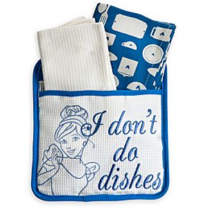 Cinderella Dish Towel Set
