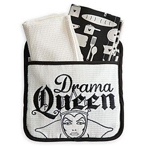 Evil Queen Dish Towel and Pot Holder Set