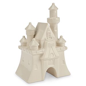 Fantasyland Castle Ceramic Miniature - White