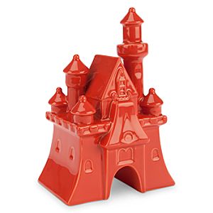 Fantasyland Castle Ceramic Miniature - Dark Orange