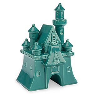 Fantasyland Castle Ceramic Miniature - Teal