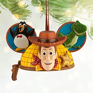 Woody Ear Hat Ornament