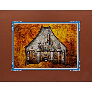 Sleeping Beauty Castle Deluxe Print by Dave Avanzino
