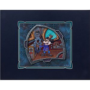 Steampunk Willie Deluxe Print by Dave Avanzino