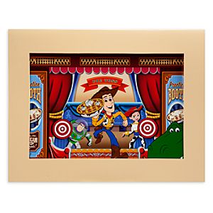 Woody and Friends Toy Story Mania Cel by Disneys Hollywood Studios Ink and Paint - Limited Availability