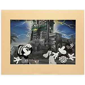 Mickey and Minnie Mouse Last Resort Cel by Disneys Hollywood Studios Ink and Paint - Limited Availability