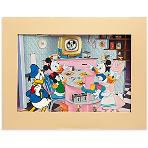 Donald Duck and Friends Prime Time Donald Cel by Disneys Hollywood Studios Ink and Paint - Limited Availability