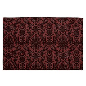 The Haunted Mansion Wallpaper Placemat - Maroon