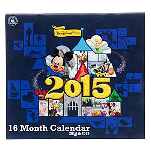 Walt Disney World 16 Month Calendar