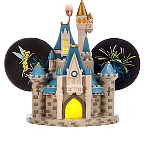 Cinderella Castle Light-Up Ear Hat Ornament - Walt Disney World