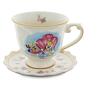 Alice in Wonderland Teacup and Saucer Set