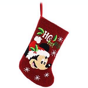 Santa Mickey Mouse Stocking