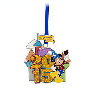 Mickey Mouse Metal Ornament - Walt Disney World 2015