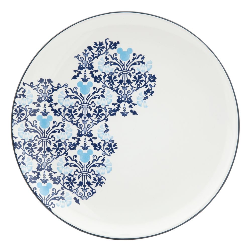 Mickey Mouse Icon Indigo Plate