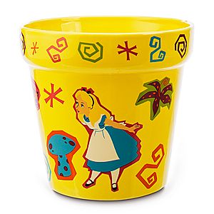 Alice in Wonderland Garden Flower Pot - Medium