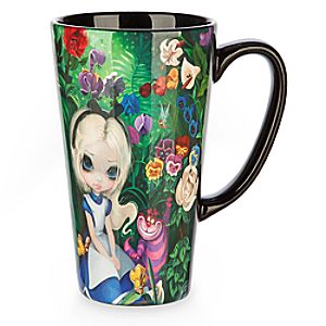 Alice in the Garden Latte Mug by Jasmine Becket-Griffith