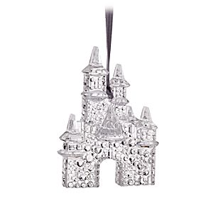 Sleeping Beauty Castle Sculptured Ornament - Disneyland Diamond Celebration