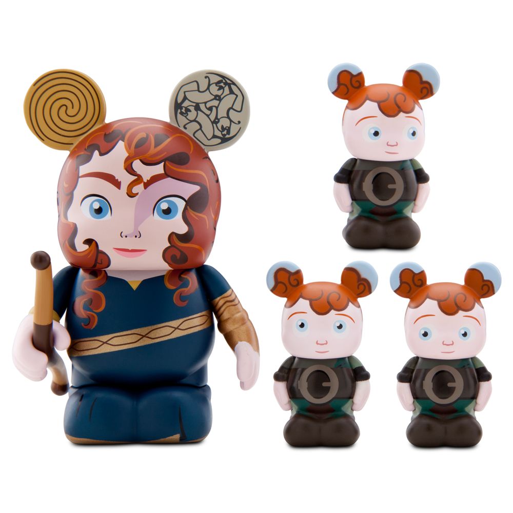 Vinylmation Merida with Triplets - 3 and 1 1/2