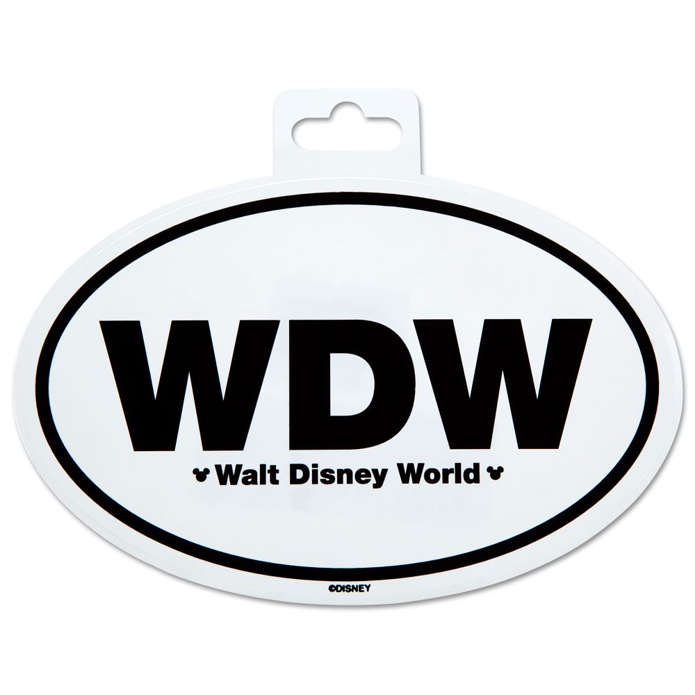 Walt Disney World Car Sticker