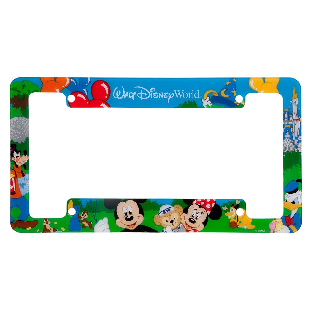 Park Fun Walt Disney World License Plate Frame