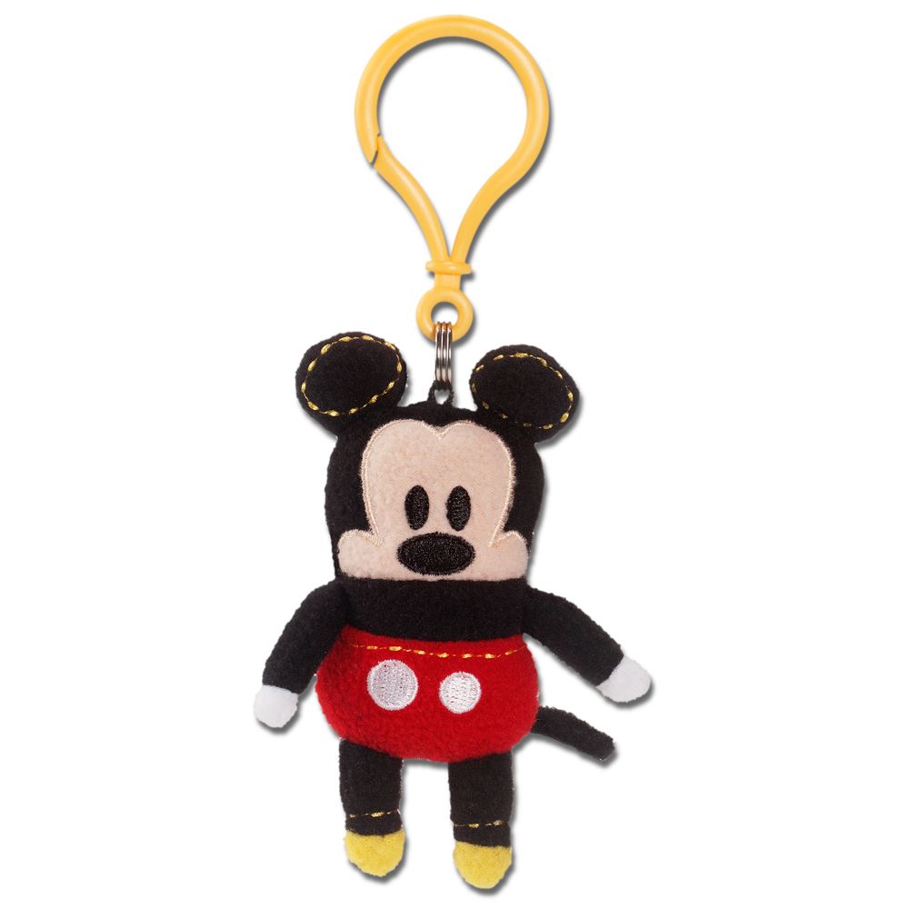 Pook-a-Looz Mickey Mouse Plush Toy Keychain -- 5''