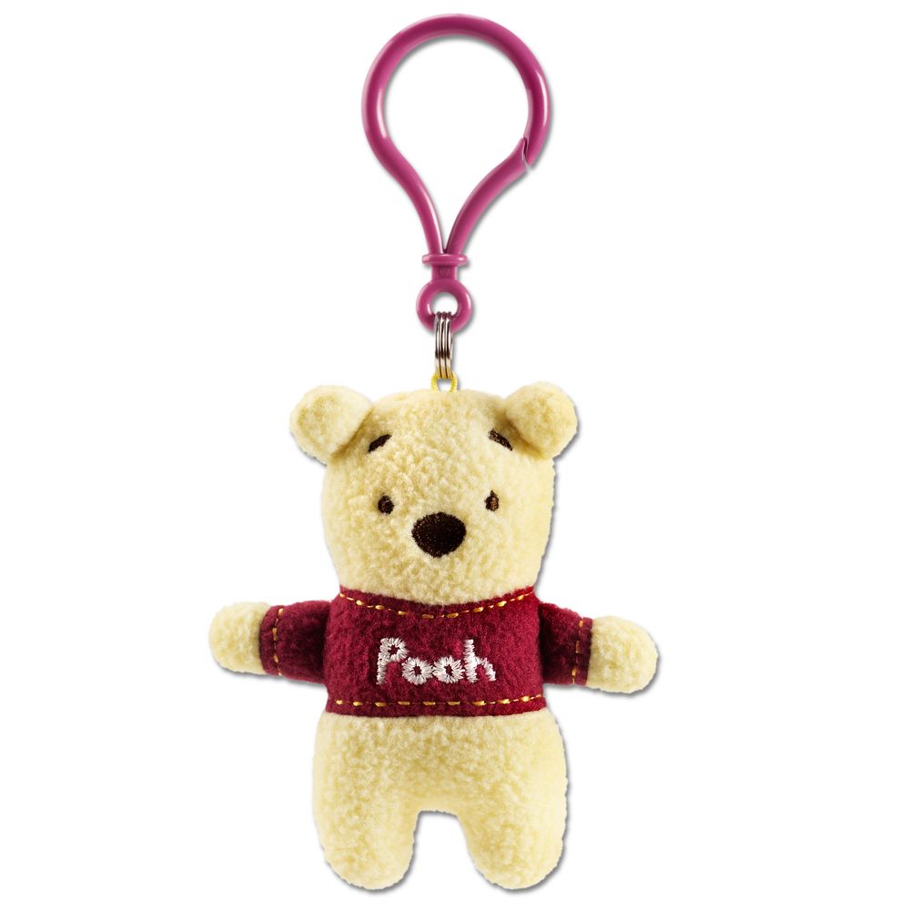 Pook-a-Looz Winnie the Pooh Plush Toy Keychain -- 5''