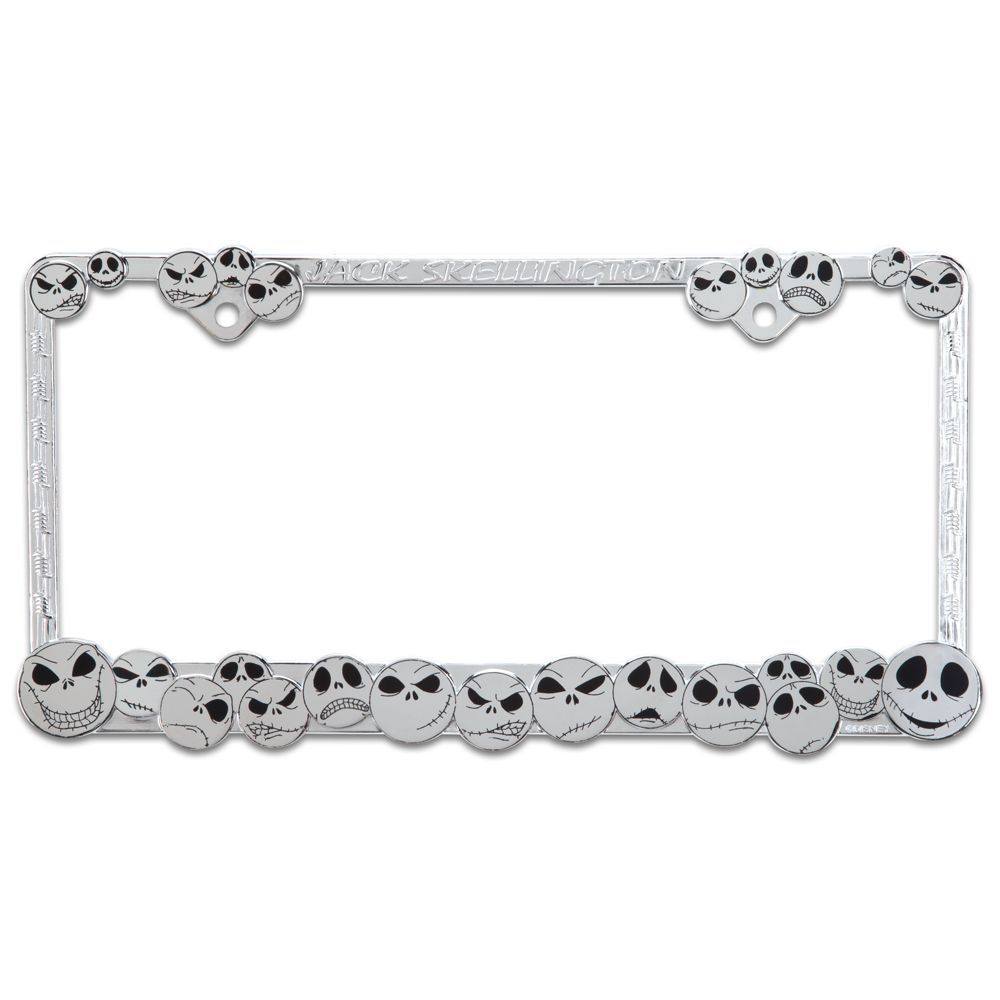 Jack Skellington License Plate Frame