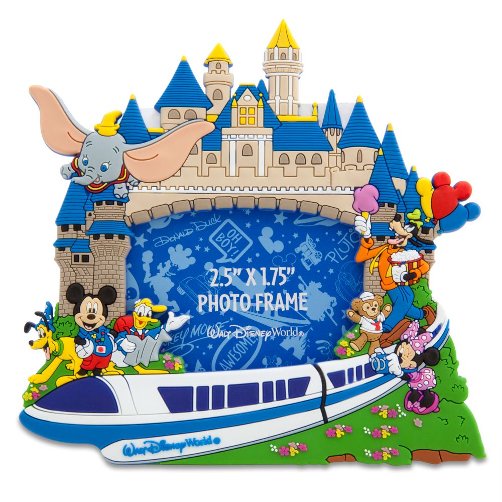 Storybook Walt Disney World Resort Photo Frame Magnet -- 2 1/2 x 1 3/4