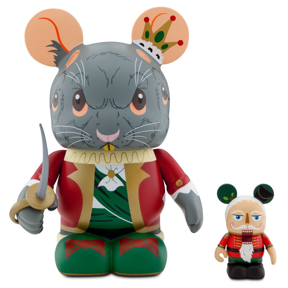 Vinylmation Holiday 3 Series 9 Figure -- Mouse King with 3 Nutcracker