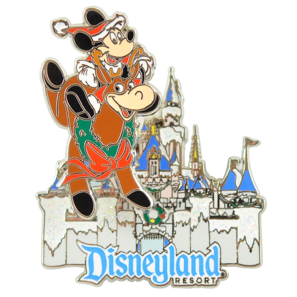 Disneyland Reindeer Mickey Mouse Pin