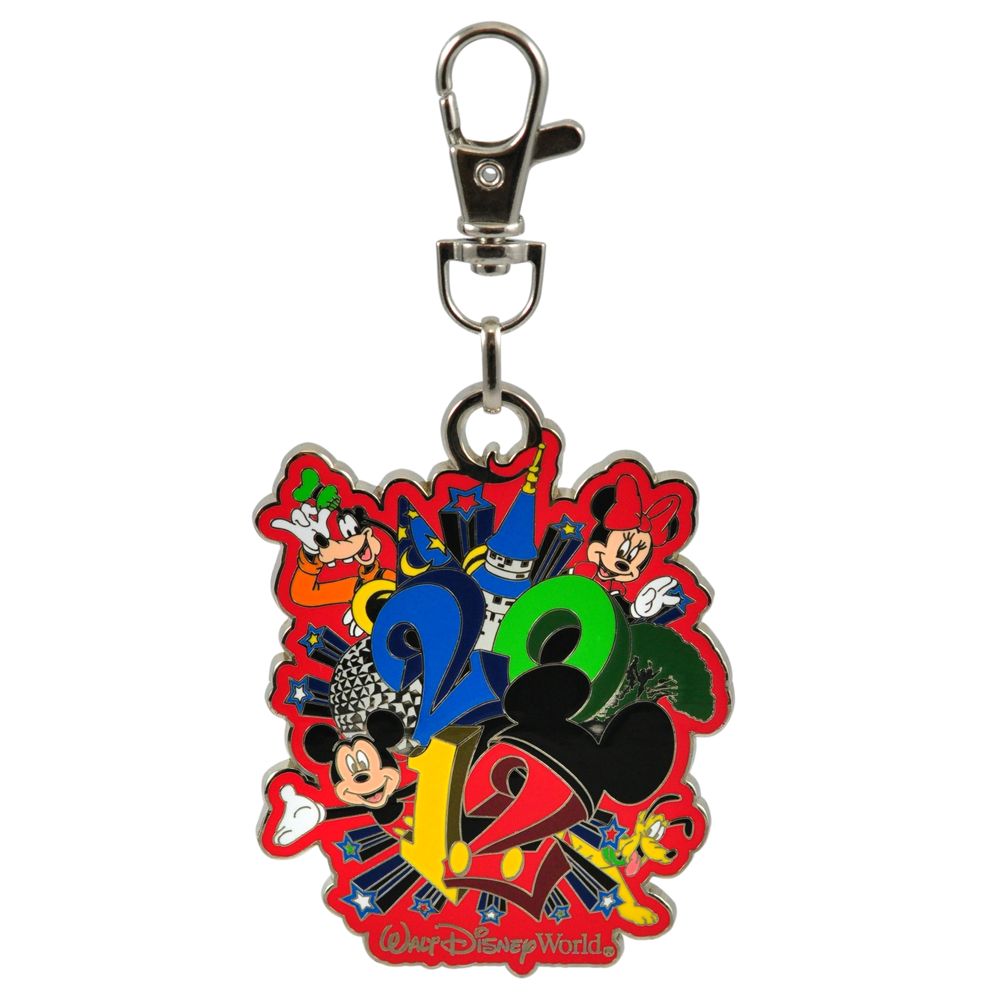 2012 Walt Disney World Mickey Mouse and Friends Lanyard Medal