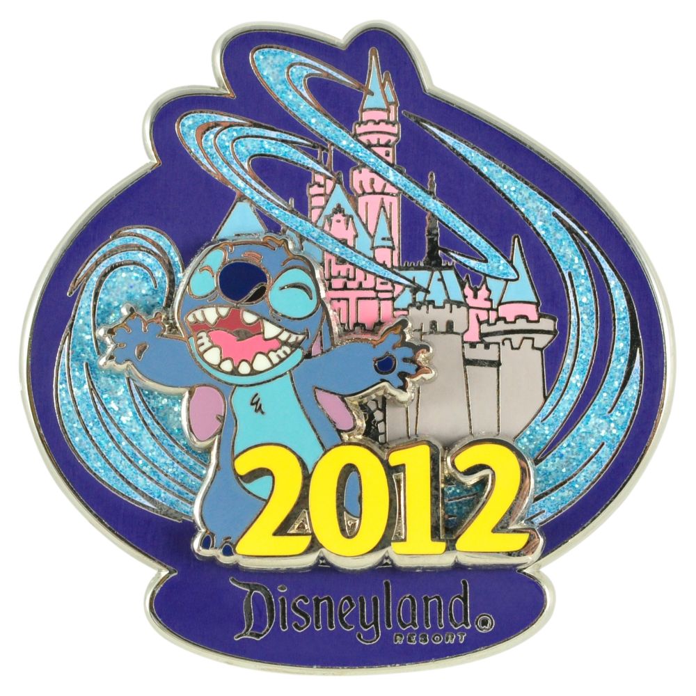 2012 Where Magic Lives Disneyland Stitch Pin