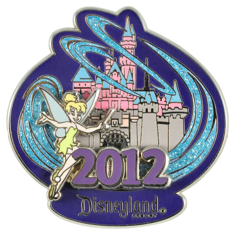 2012 Where Magic Lives Disneyland Tinker Bell Pin