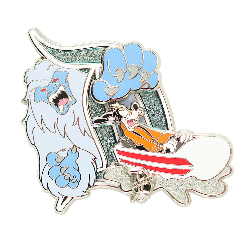 Gothic D Matterhorn Bobsleds Goofy Pin