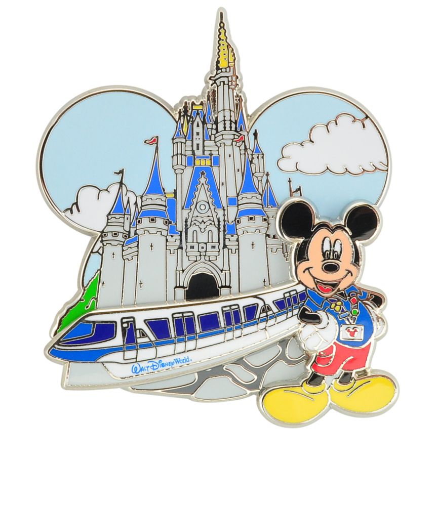 Walt Disney World Monorail Mickey Mouse Pin