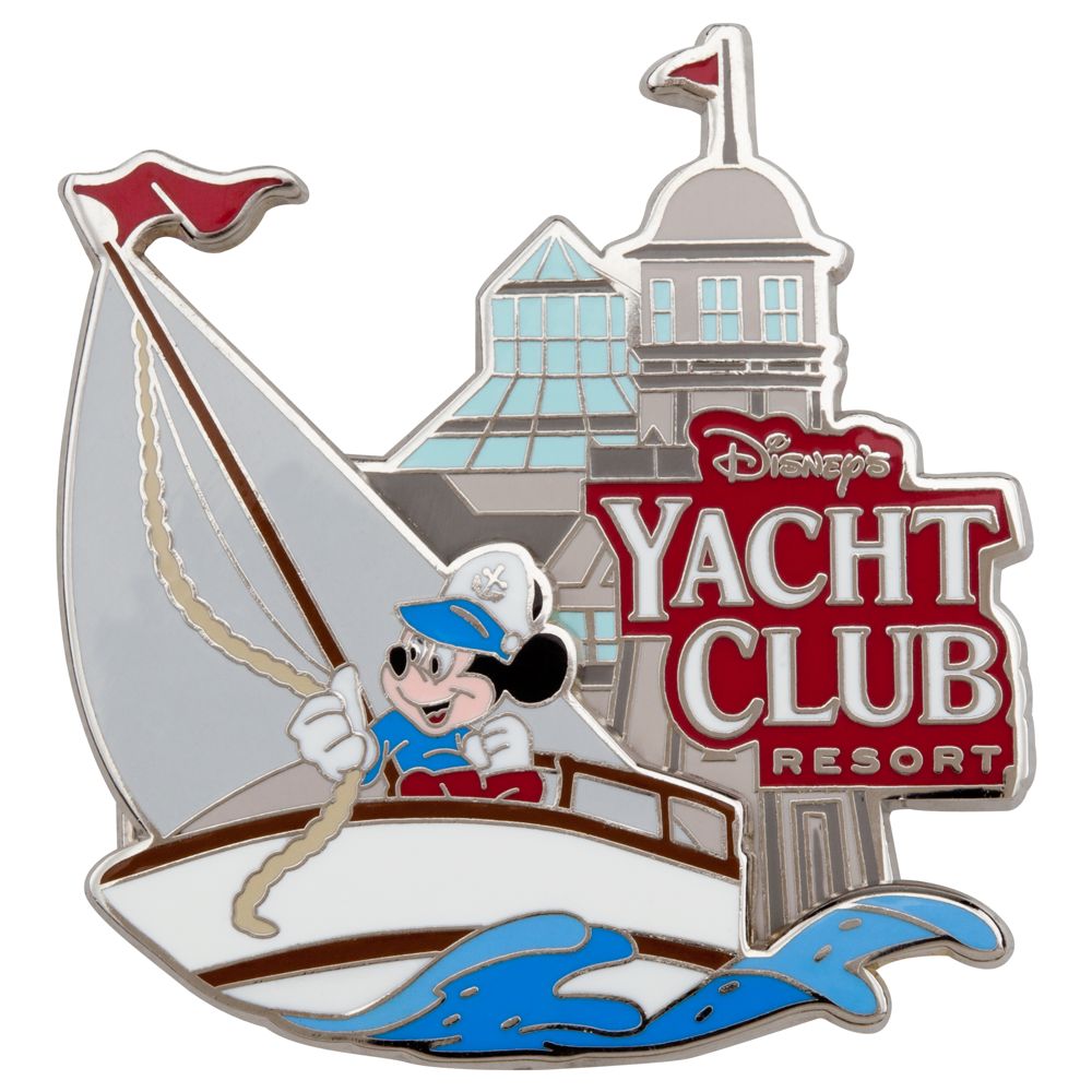 Disneys Yacht Club Resort Mickey Mouse Pin