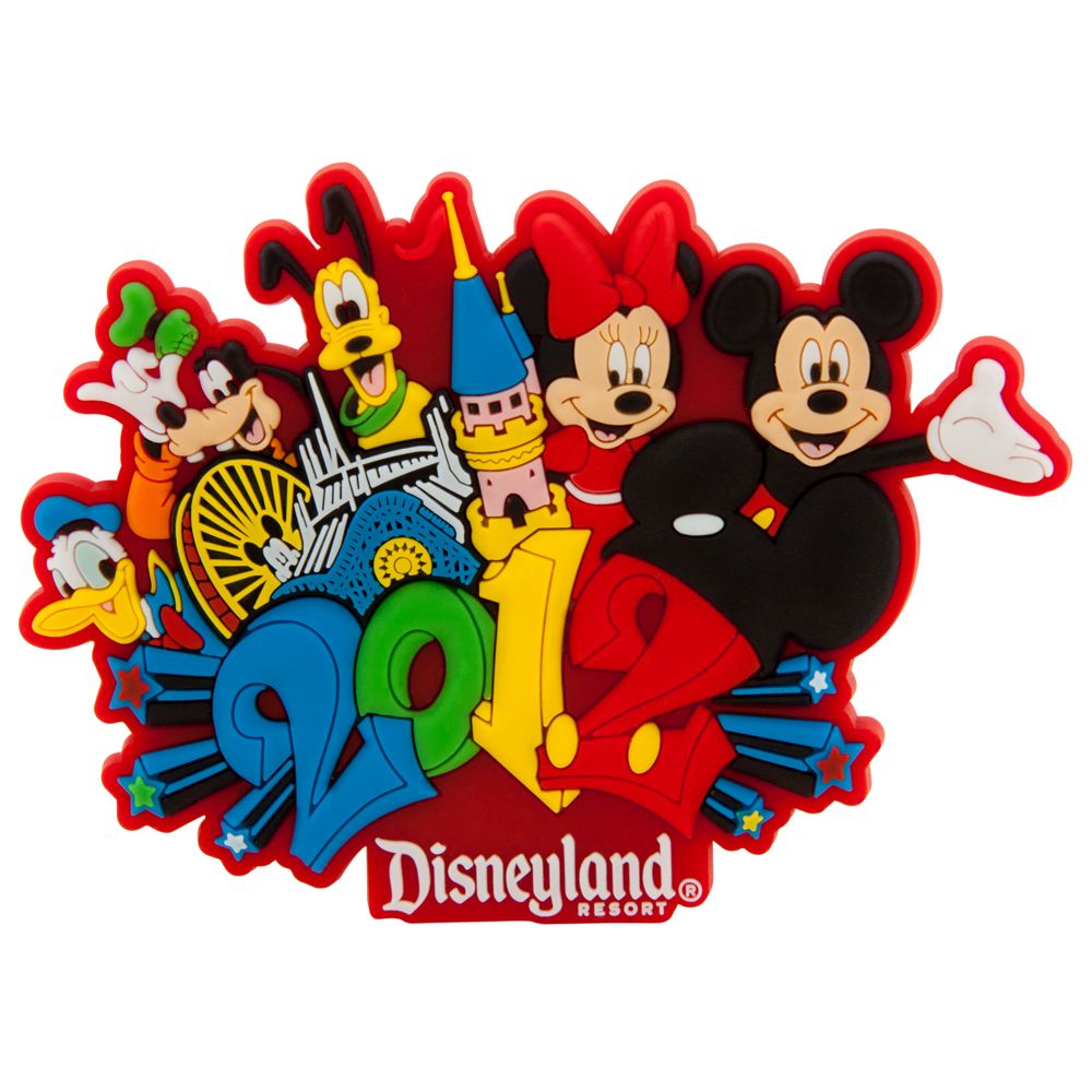 2012 Disneyland Mickey Mouse Magnet