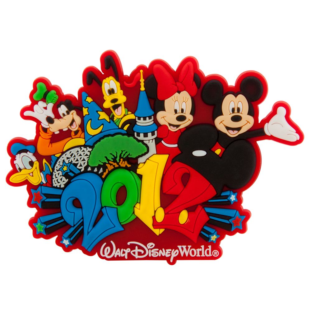 2012 Walt Disney World Mickey Mouse Magnet